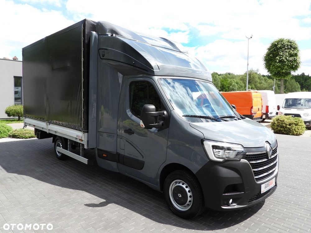 Renault MASTER PLANDEKA 10 PALET WEBASTO TEMPOMAT LEDY KLIMATYZACJA  165KM - 5