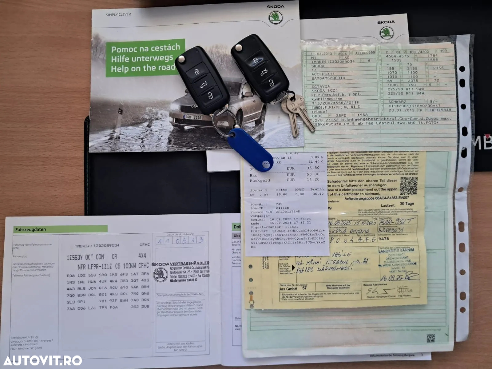 Skoda Octavia Combi 2.0 TDI DPF Elegance 4x4 - 14
