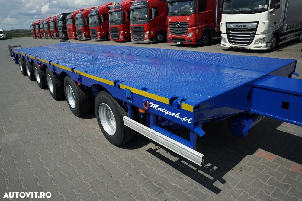 Nooteboom BETON JOS / MCO / EXTENSIBIL / 6 AXE / MTA: 85 TONE / AXE DE DIRECȚIE / SUPORT / 22,5 M / SAF - 12