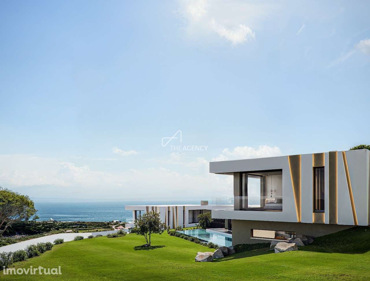 Villa Exclusiva T4 em Azenhas do Mar com Vista Mar e Sustentabilidade - Grande imagem: 2/33