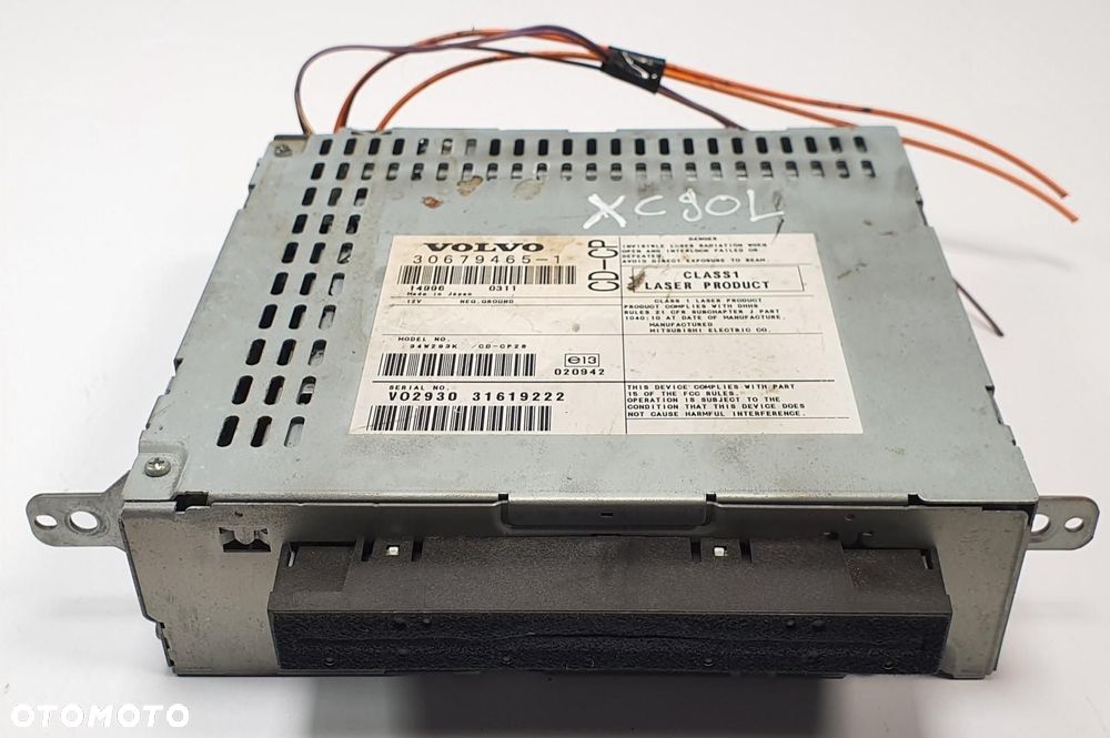 ODTWARZACZ CZYTNIK RADIA VOLVO XC90 30679465-1 - 1