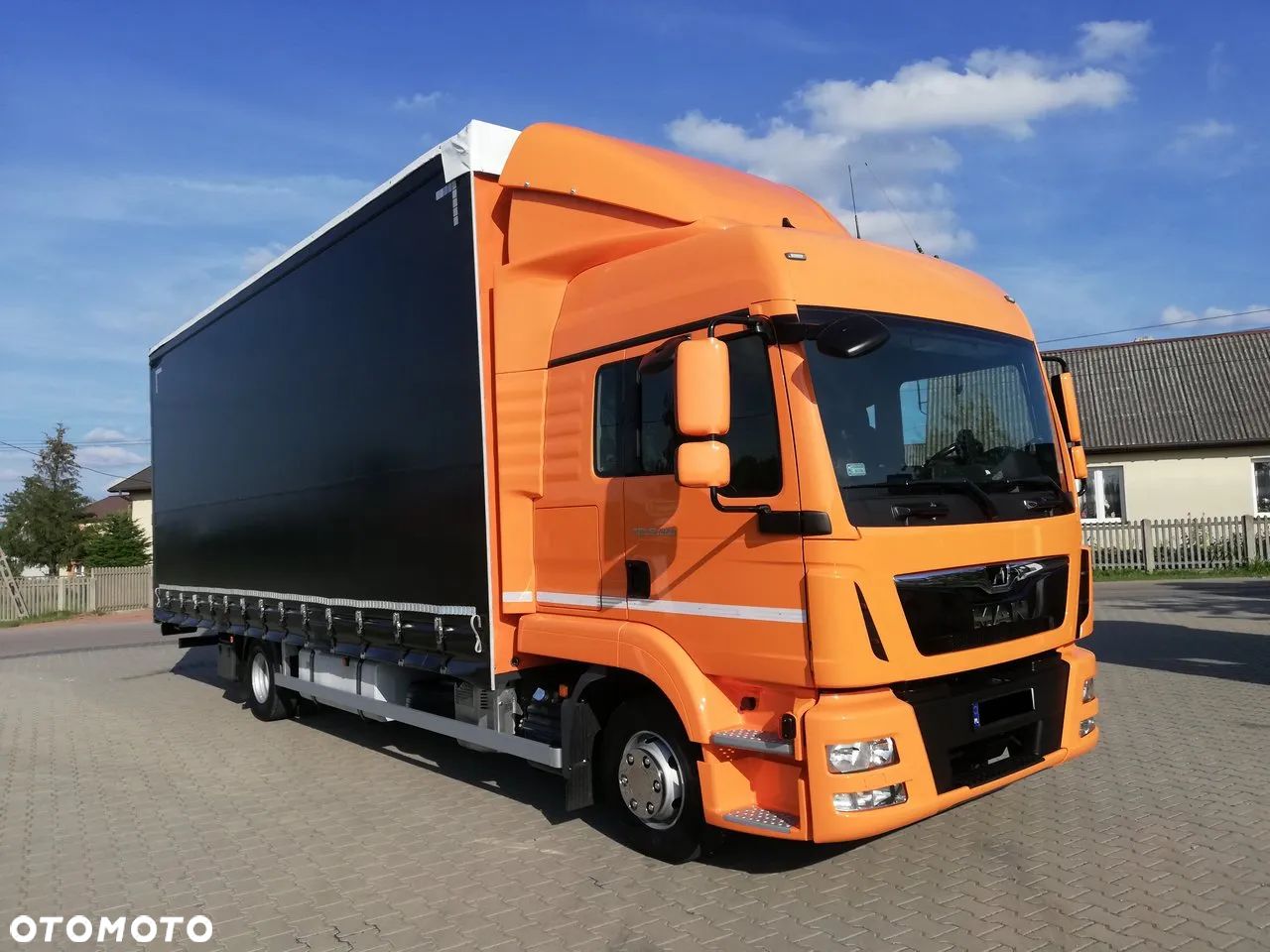 MAN TGM 15.290 Firana 19 Palet Plandeka Suwany Dach - 1