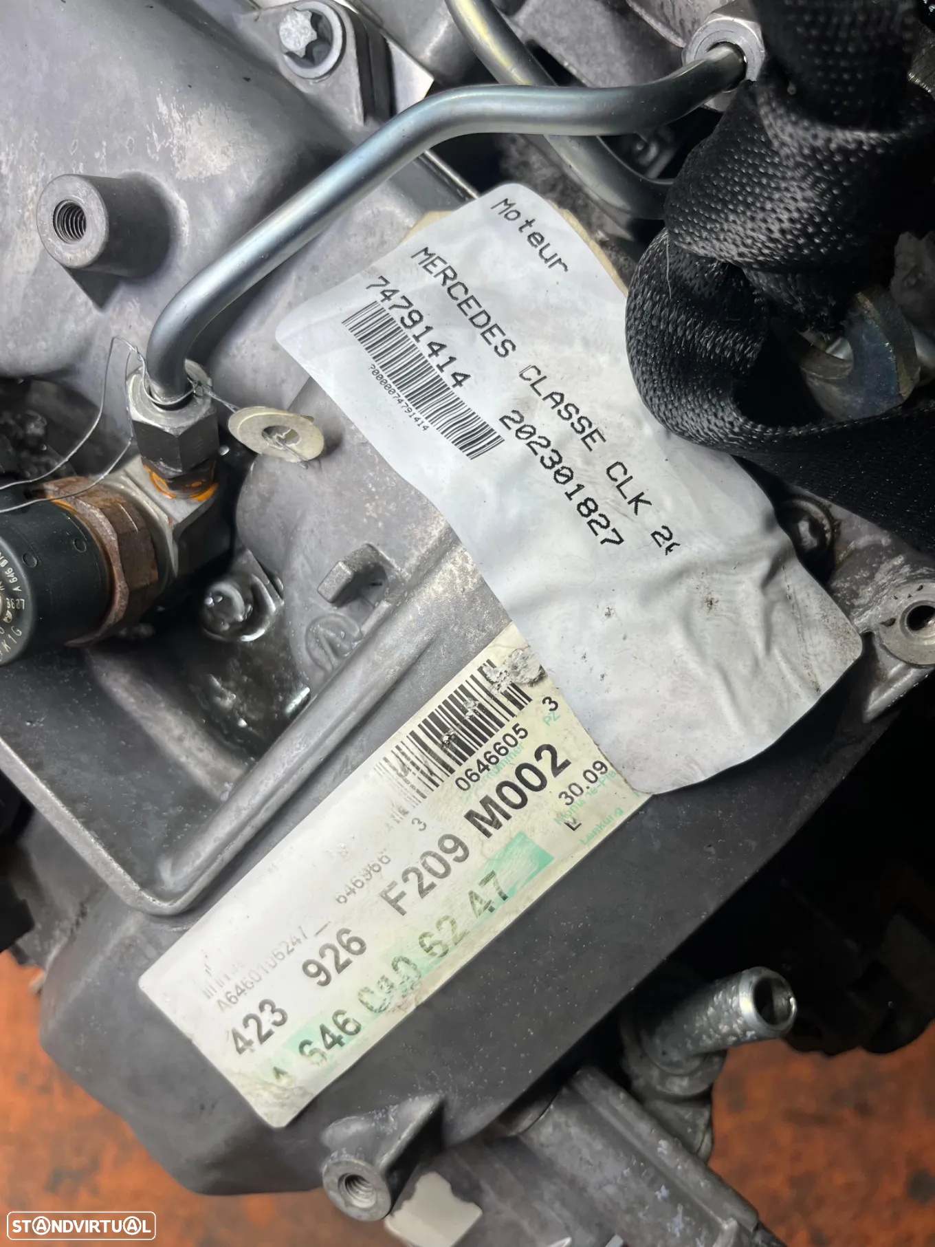 Motor Mercedes-Benz CLK Ref: 646966 - 6