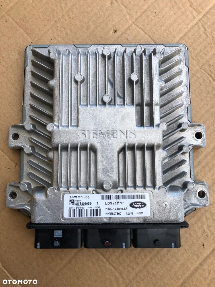 Sterownik silnika 7H2Q-12A650 Siemens RANGE ROVER SPORT / LAND ROVER DISCOVERY 3 III 2.7 - 1