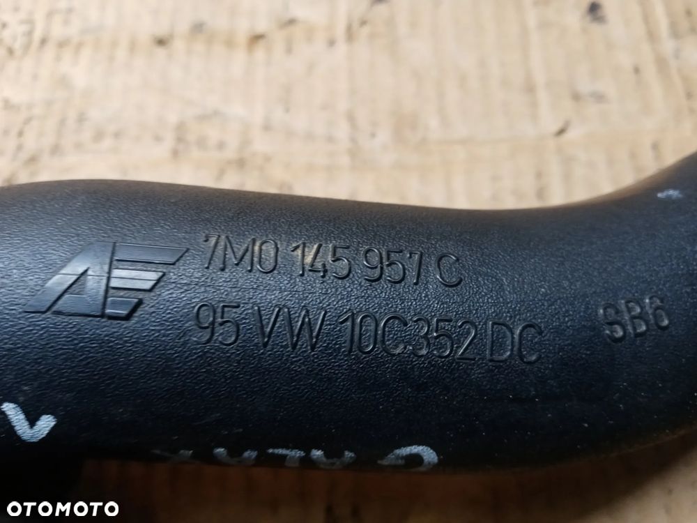 Przewód wąż rura intercoolera Ford Galaxy 1.9 TDI 7M0145957C 7M0145955S - 6