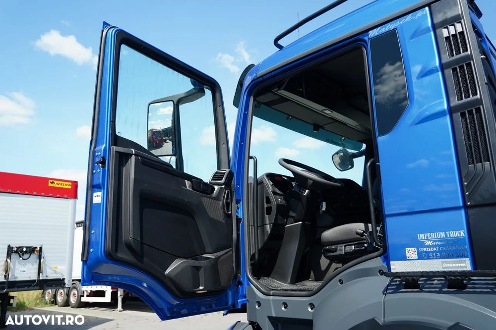 MAN TGS 33.480 / 6X6 / BASCULATOR 3 LATE / KH KIPPER / HYDROBRAD / AUTOMAT / EURO 6 - 27