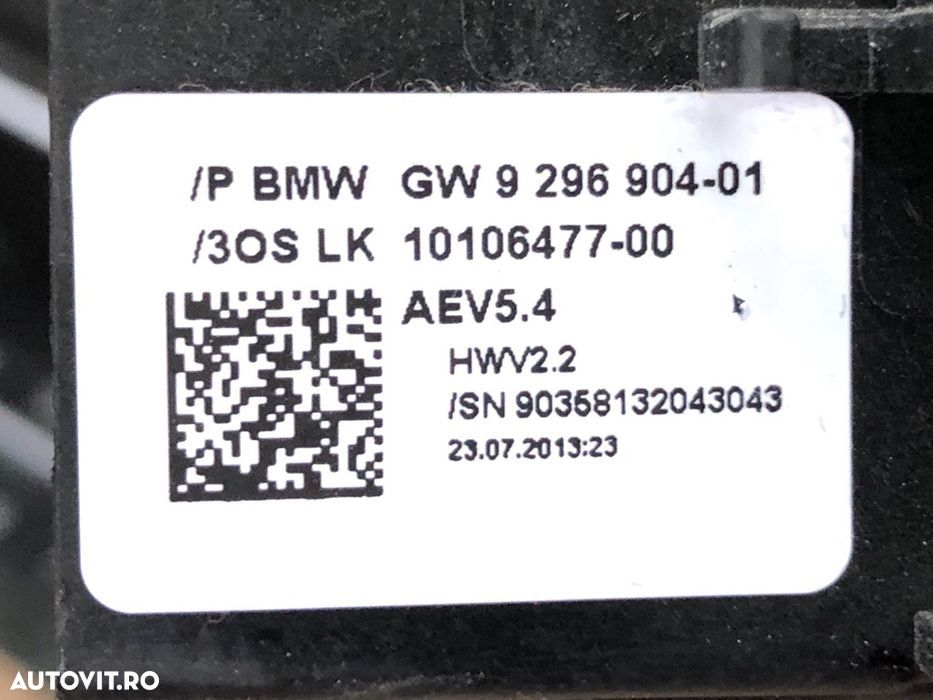 f10 grile buton strat stop joystick cutie bmw f10 f11 520d 530d timonerie selector viteze pentru volan pe stânga - 8