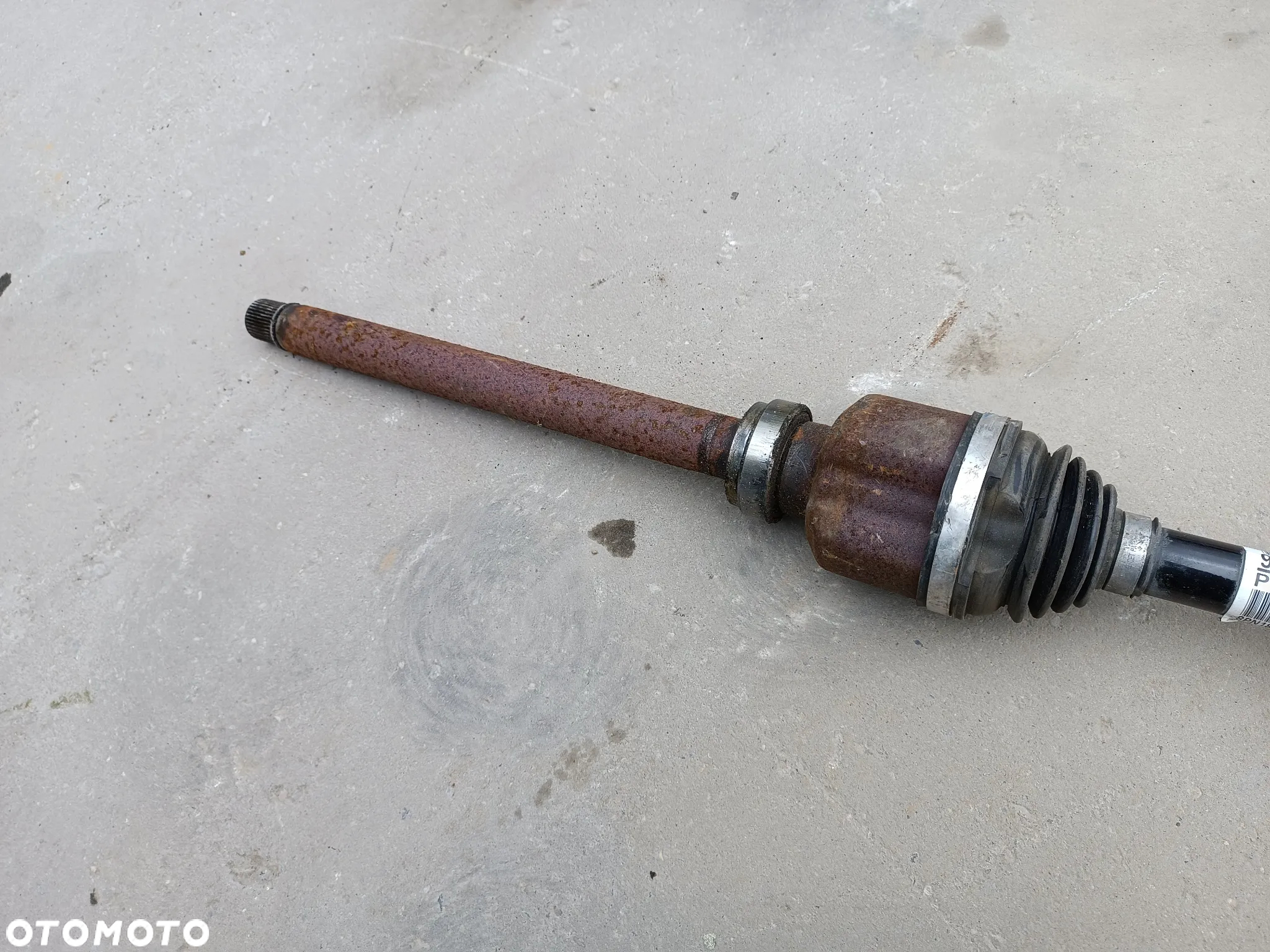 PÓŁOŚ PRAWA DŁUGA 9685693780 2.0 BLUE HDI CITROEN DS5 - 5