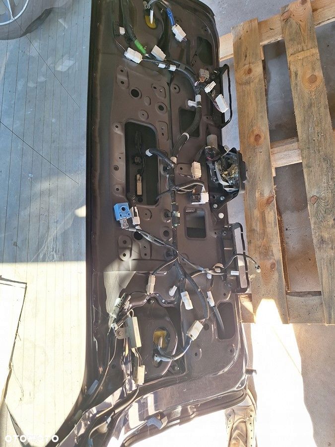 lexus rx 450h IV 2015- klapa tyl tylna zderzak pdc belka demontaz orginal - 9