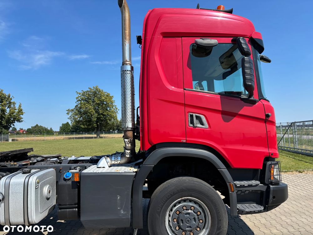 Scania G450 XT 4x4 stały napęd , skrzynia redukcyjna , biegi terenowe , hydraulika do wywrotu, z Niemiec ,opticrusie ze sprzęgłem - 7
