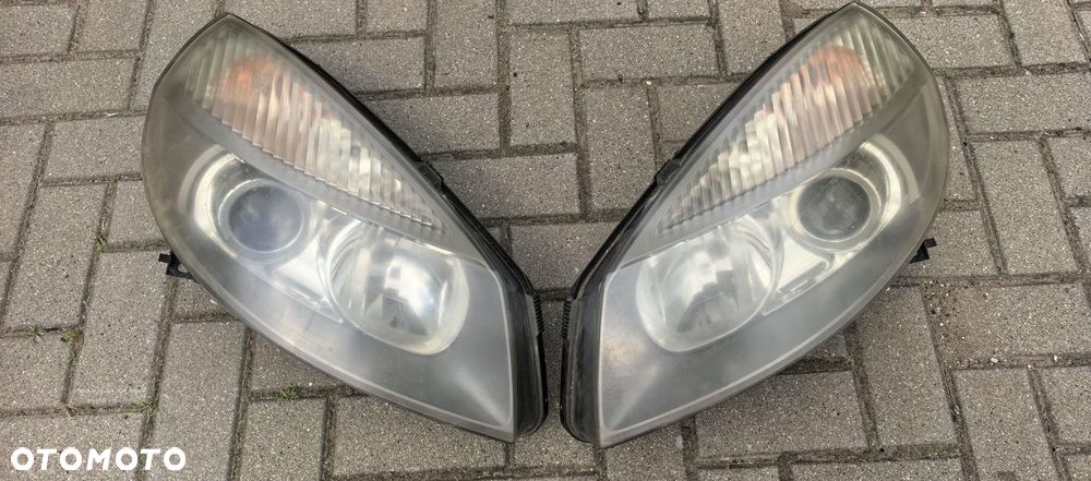 LAMPA LEWA PRAWA KPL.  REFLEKTOR PRZÓD LEWY PRAWY RENAULT SCENIC II 2 XENON - 1