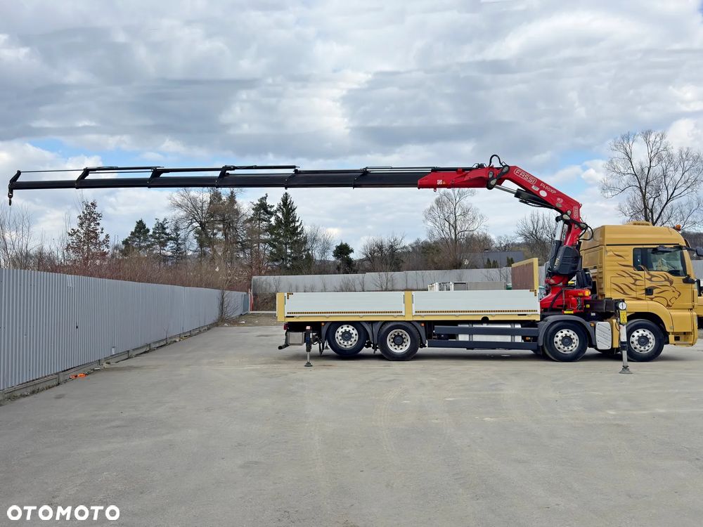 MAN TGS 35.480 * SKRZYNIA 6,50 m + FASSI F450 BXP.26 + PILOT *8x2* STAN BDB - 5