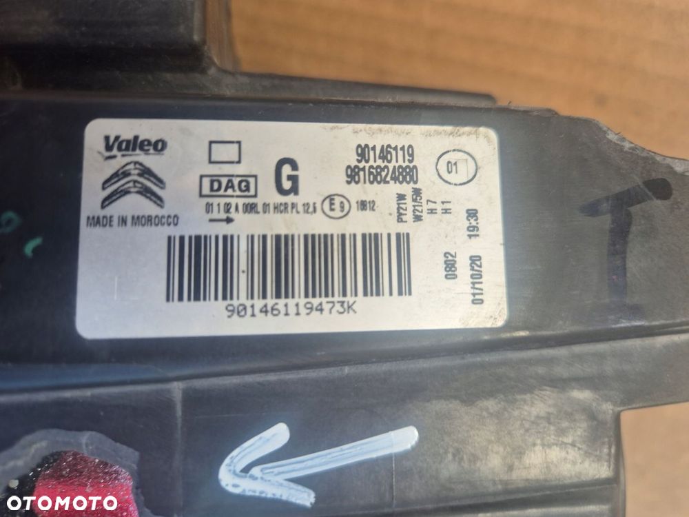Citroen Berlingo 3 lampa prawa.Valeo. 2018- - 9