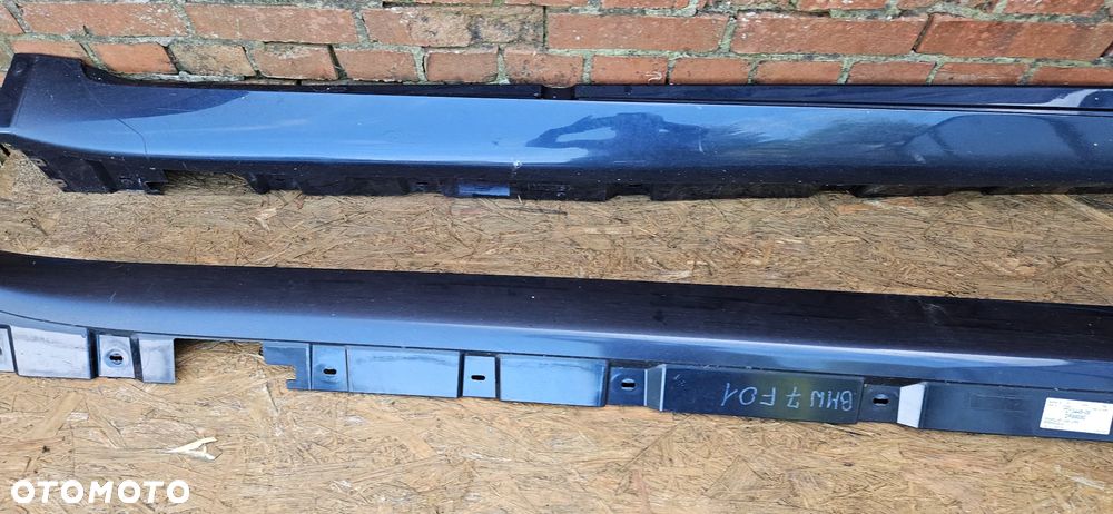 BMW 7 F01 Listwa progowa prawa lub lewa Próg prawy lub lewy kolor A89   7213446 7213445 - 3