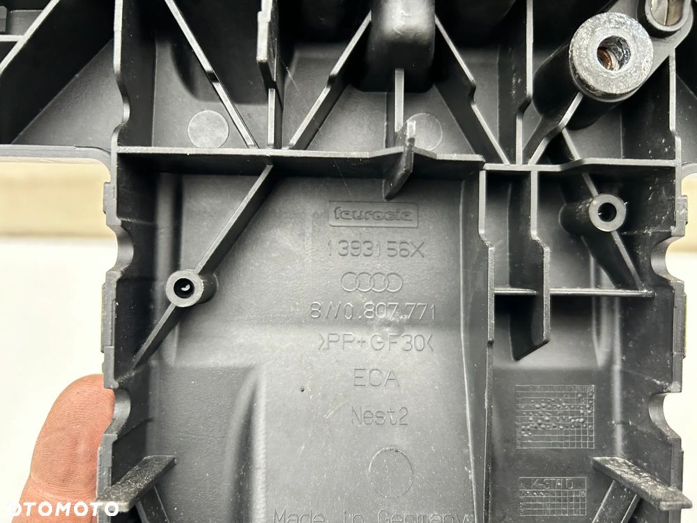 AUDI A4 B9 KRATKA WZMOCNIENIE PAS PRZÓD PRZEDNI WLOT 8W0 807683 807771 - 3