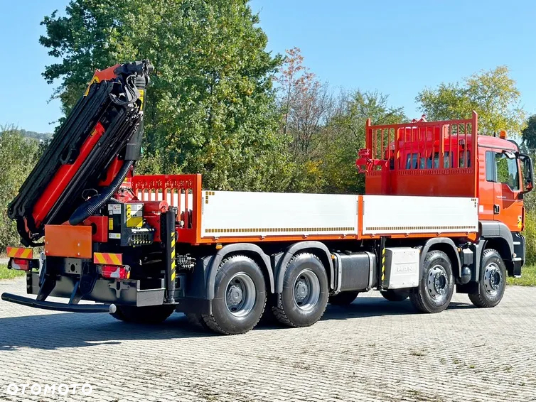MAN TGS 35.400 * SKRZYNIA 6,80m * PK 26002 - EH D + PILOT * 8x4 * STAN BDB - 7