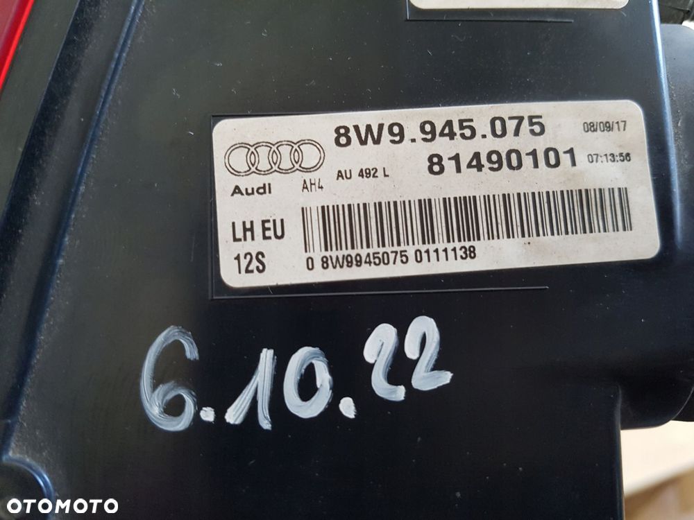 audi a4 b9 avant lampa lewy tył 8w9945075 - 3