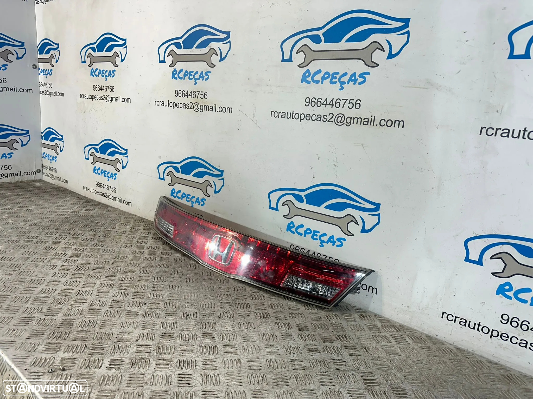 .Conjunto Farolins Mala Tras Traseiros Originais Honda Civic 8 FK FN MK8 VIII 2005 - 2011 - 13