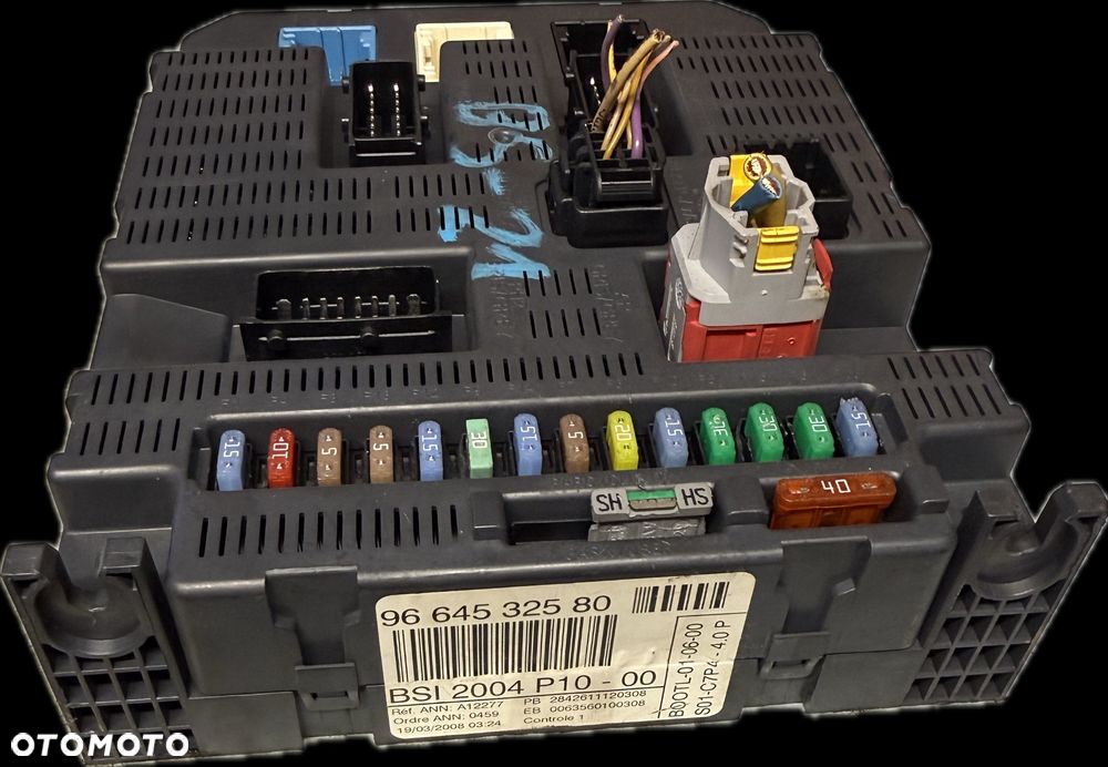 Moduł Komfortu Citroen Peugeot 9664532580 - 2