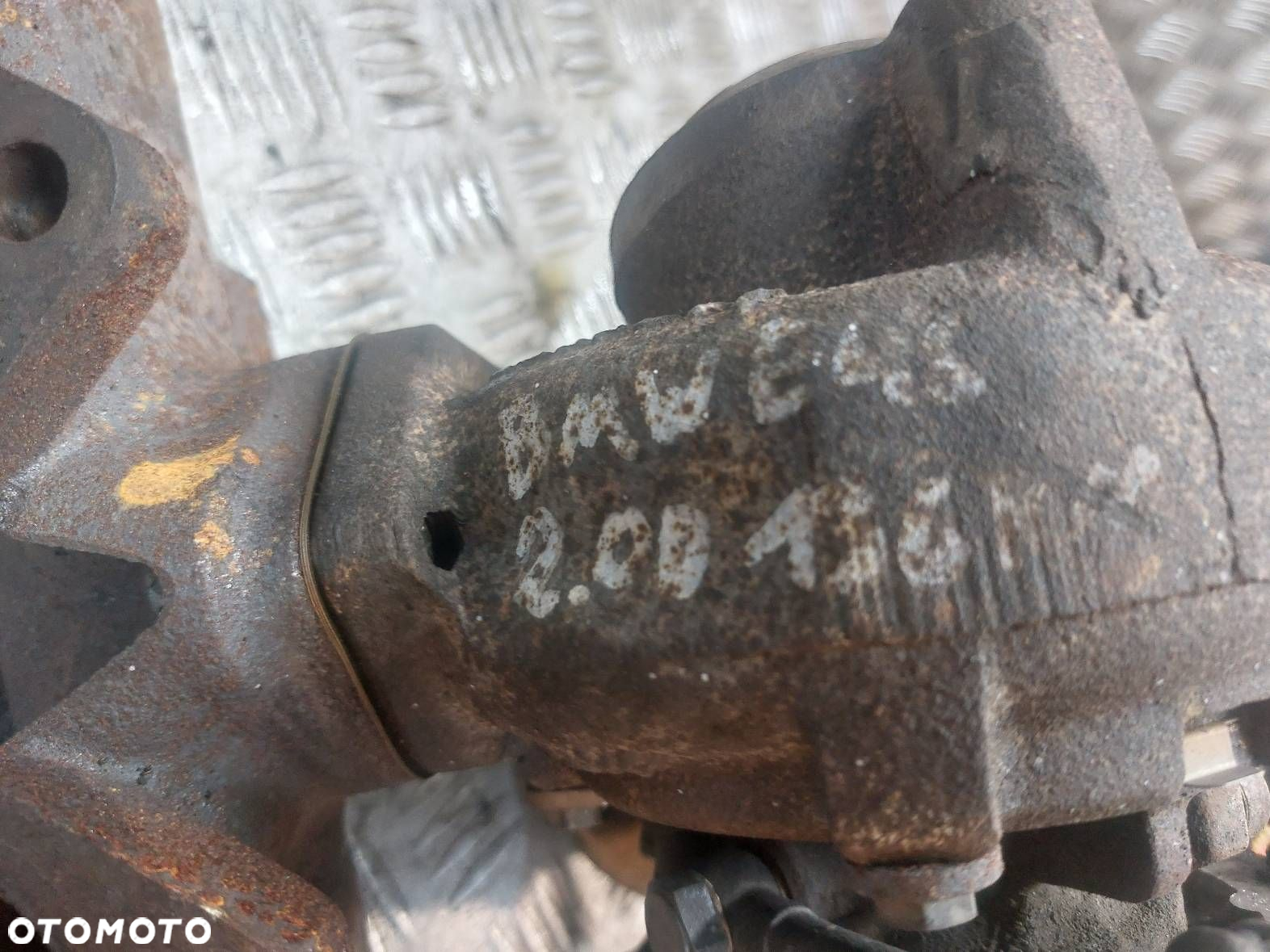 TURBOSPRĘŻARKA TURBINA USZKODZONA BMW E39 520D M47 - 3