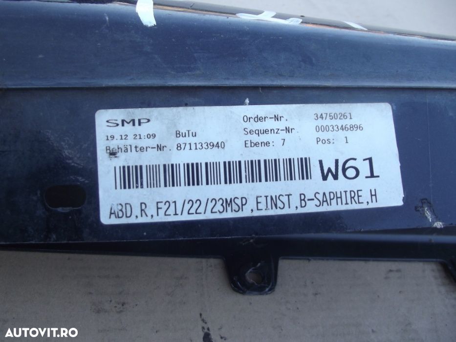 Prag BMW F21 seria 2 praguri bmw F21 - 2