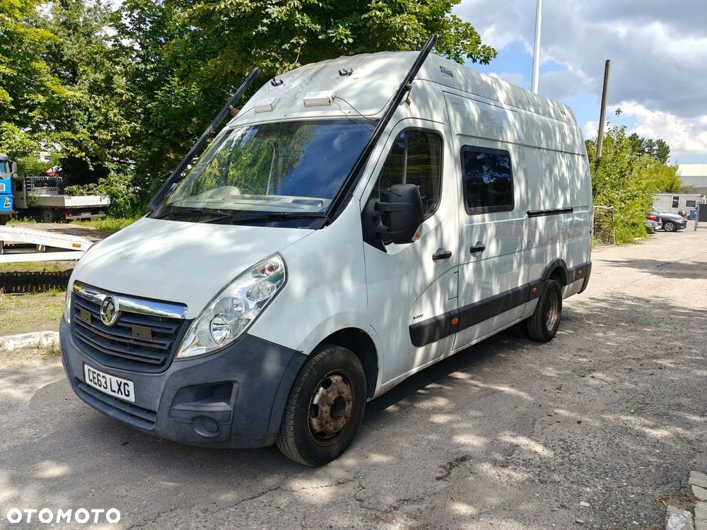 MASTER MOVANO ZABUDOWA KAMPER L3H3 2.3 DCI 150 KM BLIŻNIAK ANGLIK 90 TYŚ KM - 1