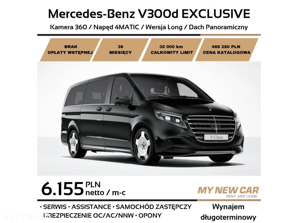 Mercedes-Benz Klasa V 300 d 9G-Tronic Exclusive (d³ugi) - 3