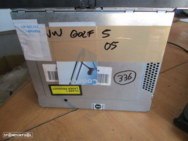 Radios VWZ2Z2E3173945 VW GOLF 5 2005 CODE 1949 - 2