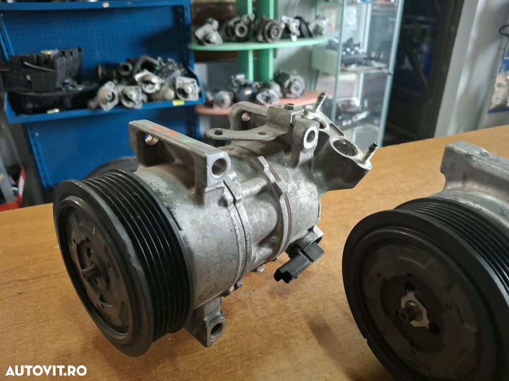 Compresor aer condiționat Citroen Peugeot 308 C3 C4 Cactus Picasso 1.0 1.2 Vti - 4