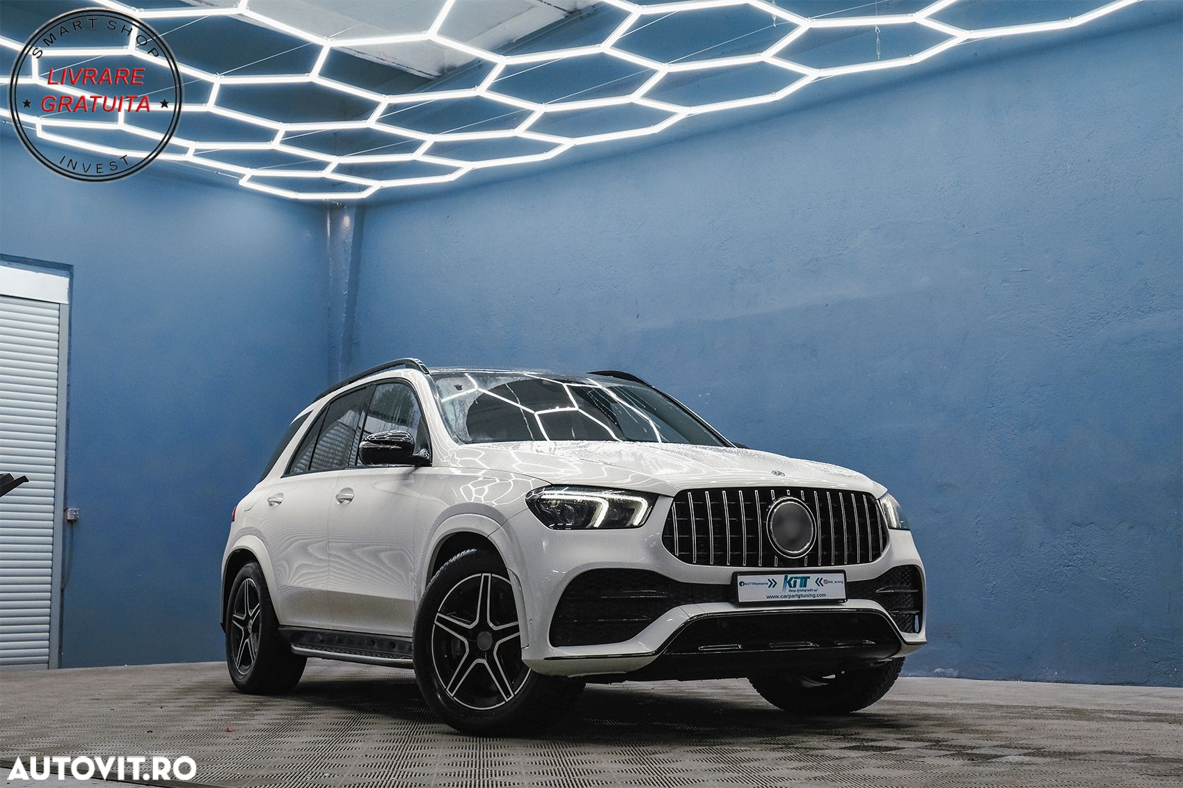 Grila Centrala Mercedes GLE SUV W167 V167 GLE Coupe C167 Sport Package (2019-Up) G- livrare gratuita - 20