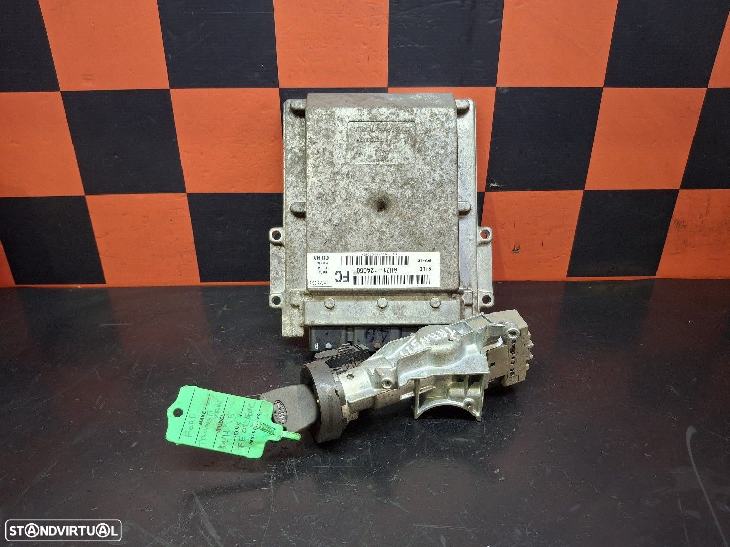 Conjunto Centralina Motor + Ignição Ford Transit Camião De Plataforma/ - 1