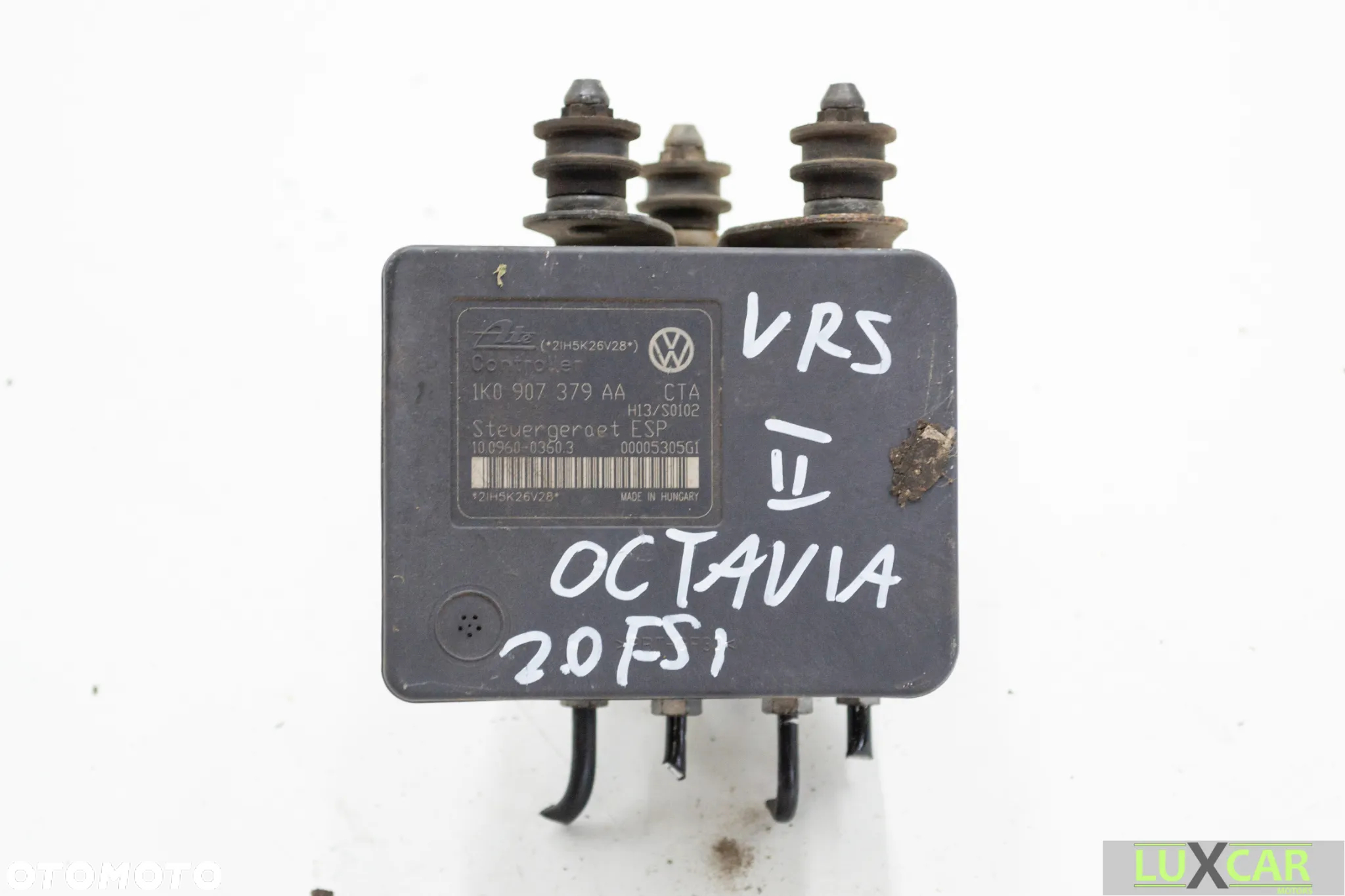 SKODA OCTAVIA II 2 VRS 2.0 TFSI POMPA STEROWNIK ABS 1K0907379AA 1K0614517AA GORLICE - 4