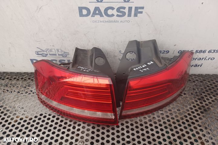 Lampa stop dreapta pe aripa Volkswagen VW Passat B8  [din 2014 pana  2020] seria Variant wagon 5-us - 1