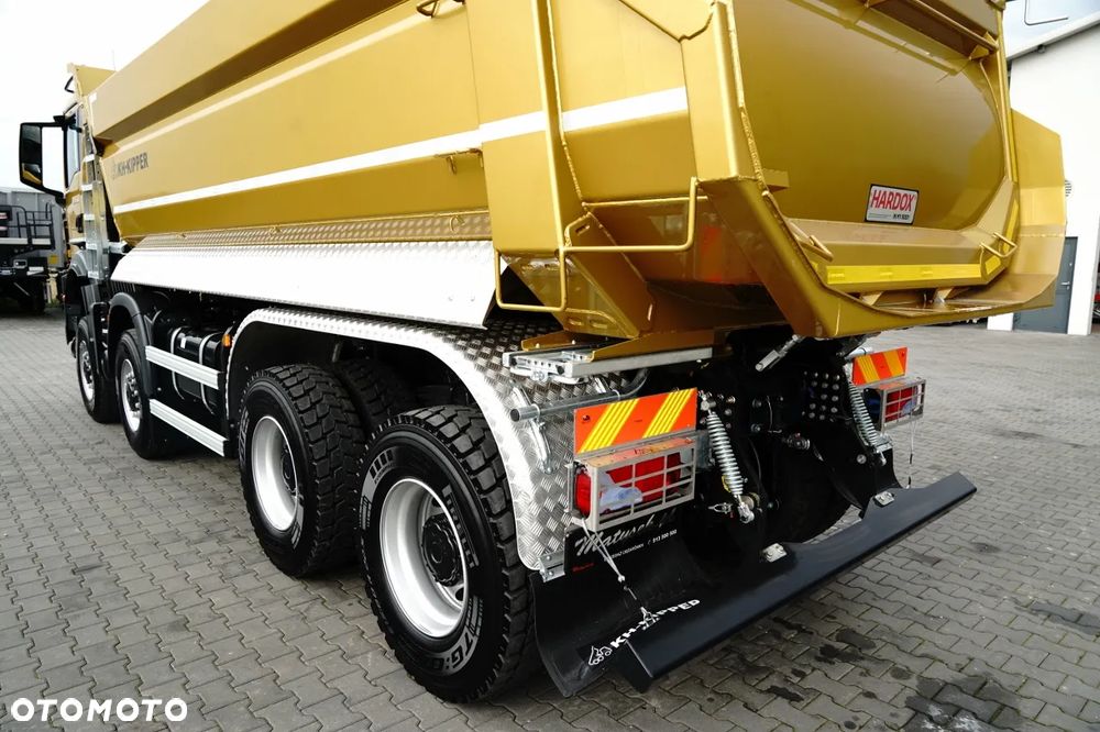 MAN TGS 41.480 / 8X8 / WYWROTKA / AUTOMAT / FABRYCZNIE NOWY / BOGATE WYPOSAŻENIE / DOSTĘPNY OD RĘKI / ZŁOTY METALIK / - 15