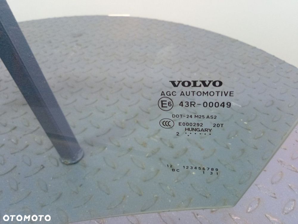 VOLVO V40 II SZYBA DRZWI PRZÓD LEWA PRZEDNIA - 3