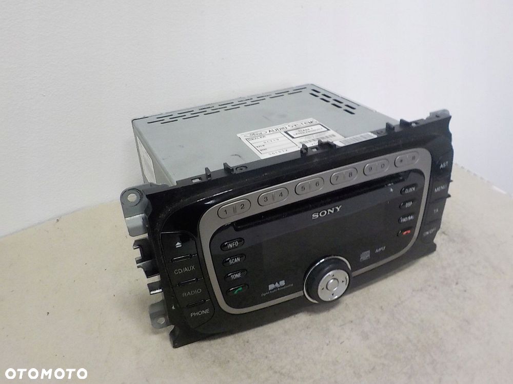 FORD S-MAX RADIO FABRYCZNE SONY KOD BS7T-18C939-FE - 5