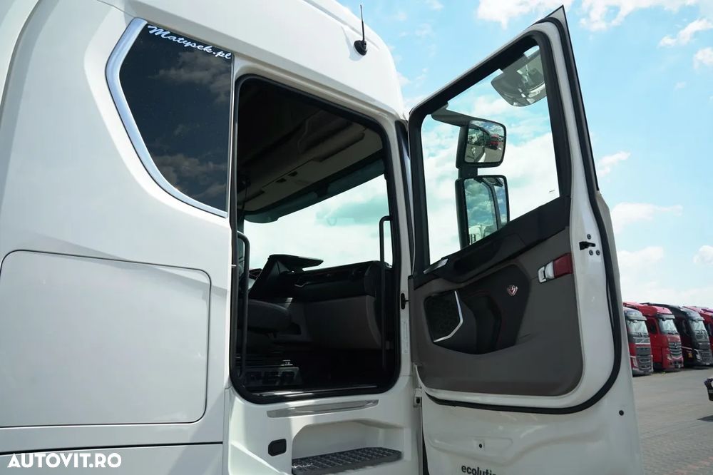 Scania S 530 / V8 / RETARDER / MEGA KIT / PLATĂ JOSĂ + KRONE / PUNTE RIDICATĂ / SAF - 37
