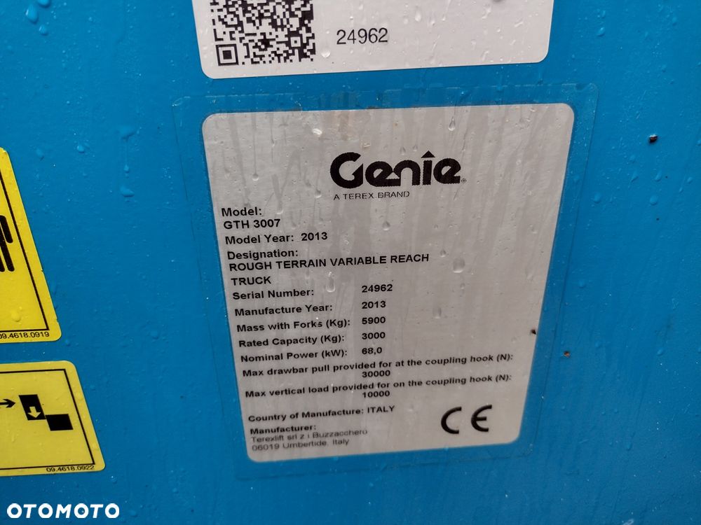 Manitou Genie3007  AGRI TEREX GTH  Ładowarka teleskopowa - 19