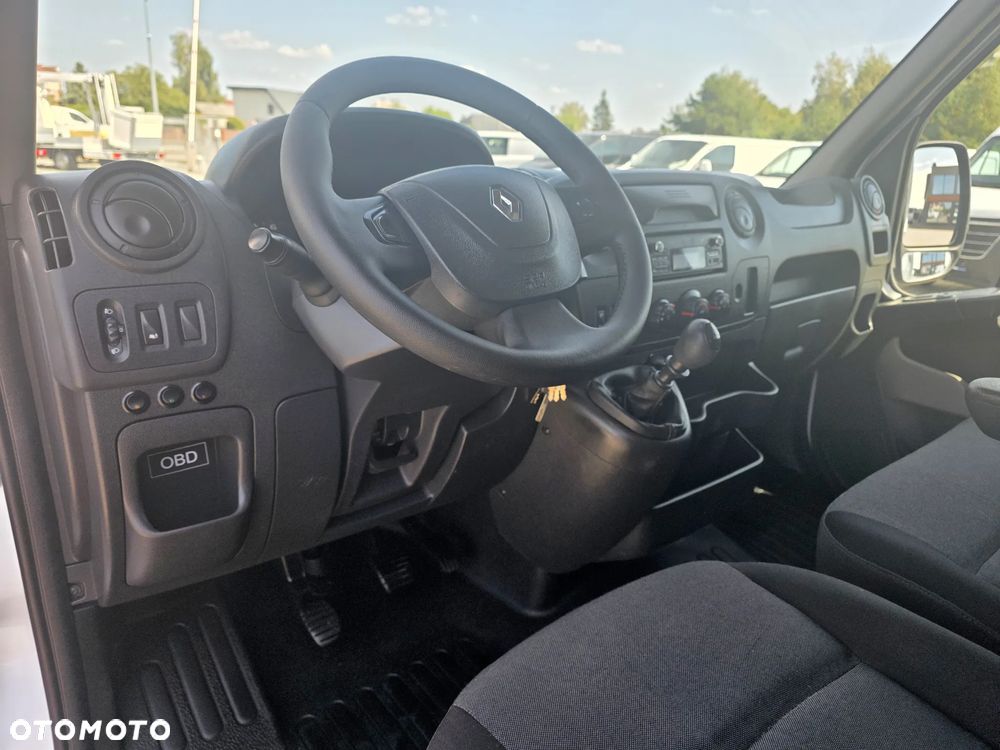 Renault MASTER 2,3 DCI 165 KONNA DOKA BRYGADÓWKA 7 OSOBOWA 3,4M SKRZYNIA KLIMA 146T/KM PRZEBIEGU GWARANCJA BLIŻNIAKI DO 3,5T - 13