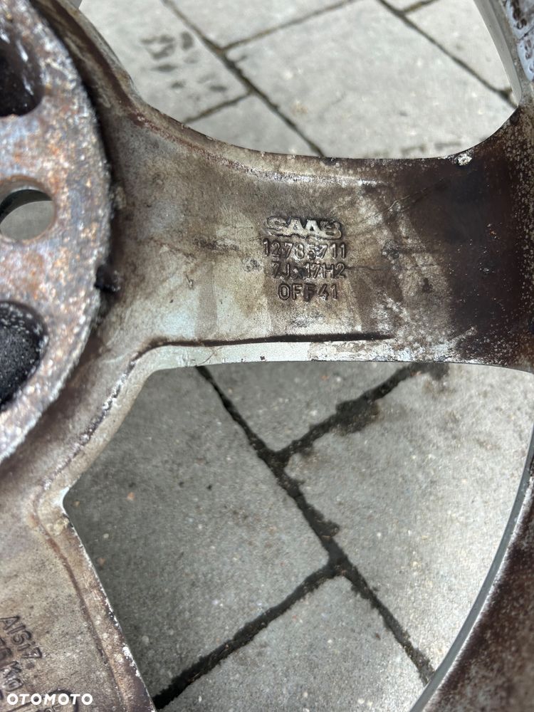 Felgi aluminiowe 5x110 17” Saab  et41 - 6