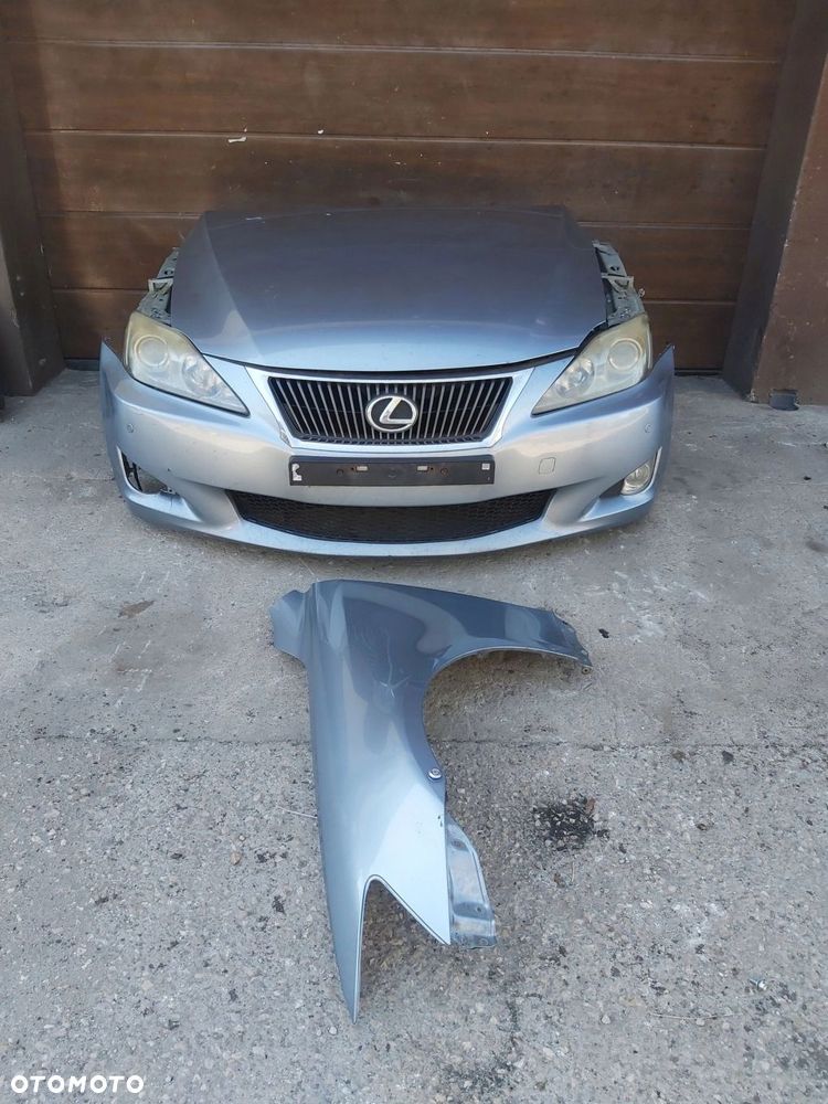 LEXUS IS II 220d kompletny przód zderzak maska błotnik lampa pas przedni - 1
