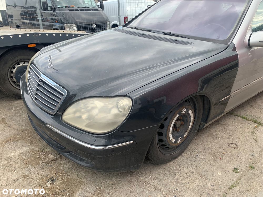 Pas przedni okular maska lampa lewa błotnik lewy prawy Mercedes s w220 - 2