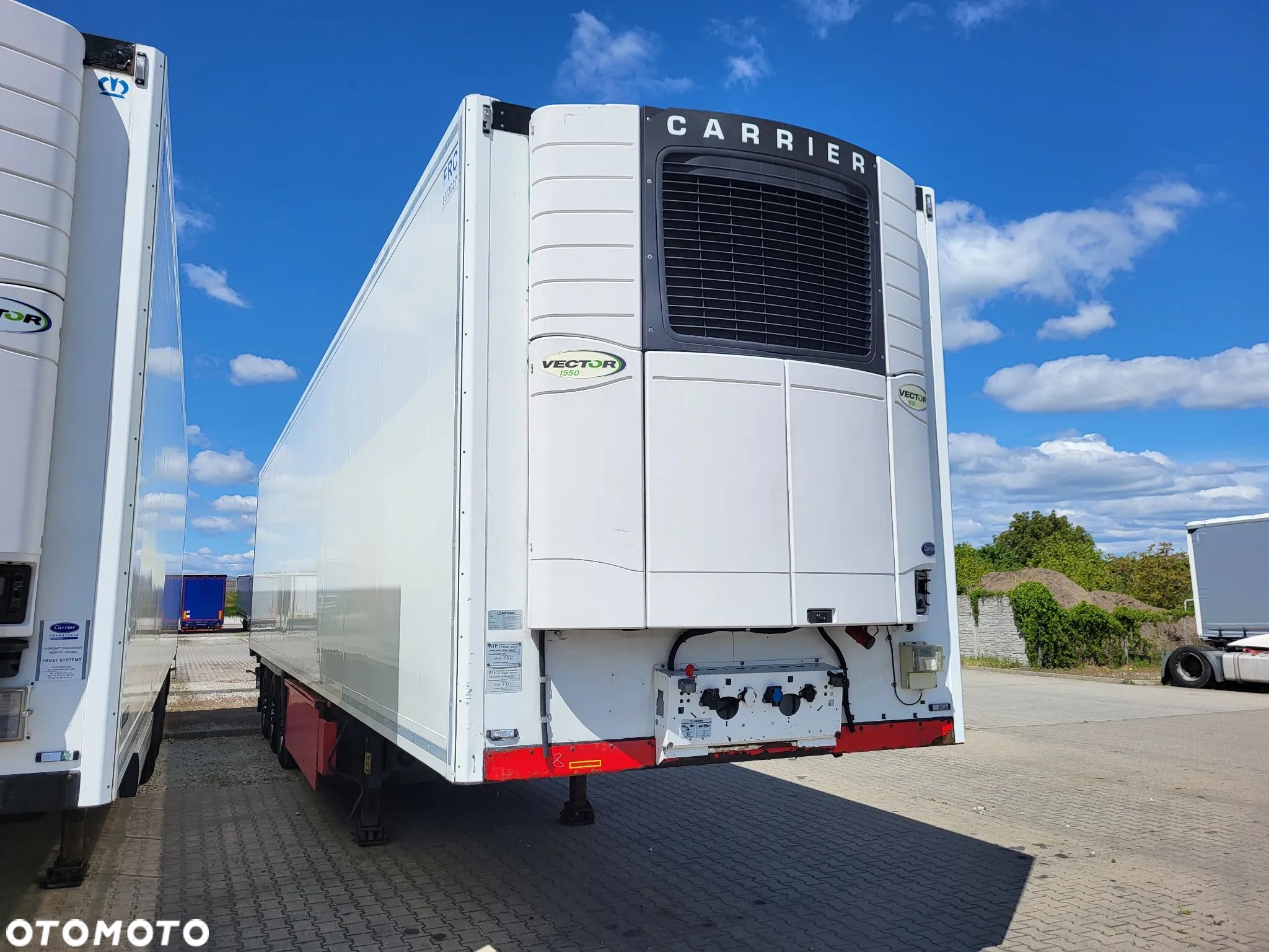 Krone Chłodnia, Vectror 1550, Osie SAF - 1