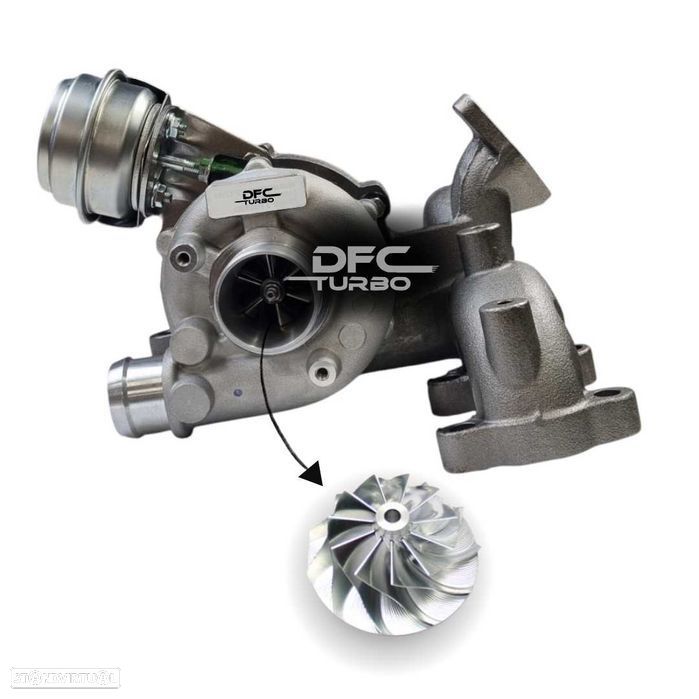 UPGRADE Turbo Garrett 1749V para VW, Audi, Ford, Seat, Skoda, 1.9 TDi - 1