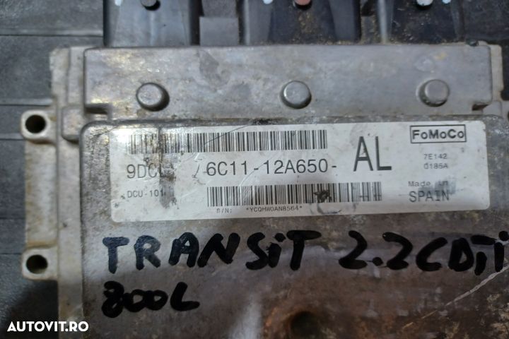 Calculator motor ECU 6C11-12A650-AL - 2.2 TDCI 6C11-12A650-AL - 2.2 C - 2