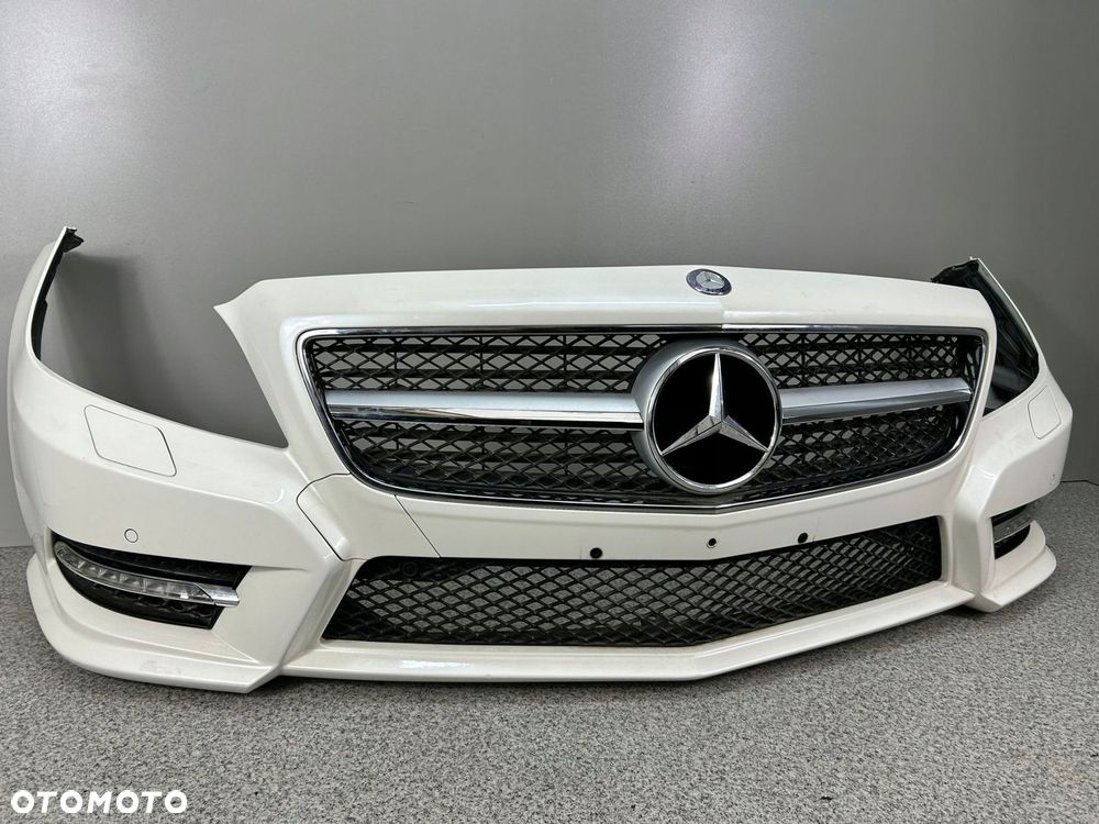 MERCEDES CLS W218 AMG ZDERZAK PRZÓD PRZEDNI KOMPLETNY INSTALACJA PDC - 1