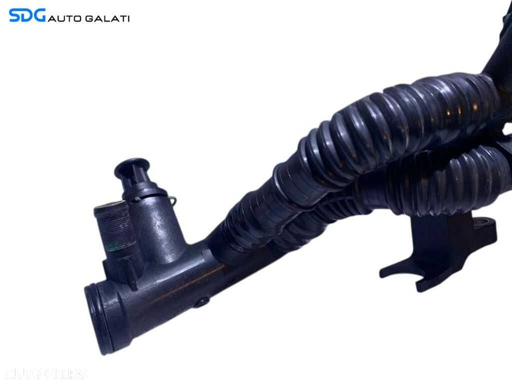 Conducta Tubulatura Apa Lichid Racire Motor Antigel Ford Focus 2 1.6 TDCI 2004 - 2008 Cod 9647768980 [D0329] - 4