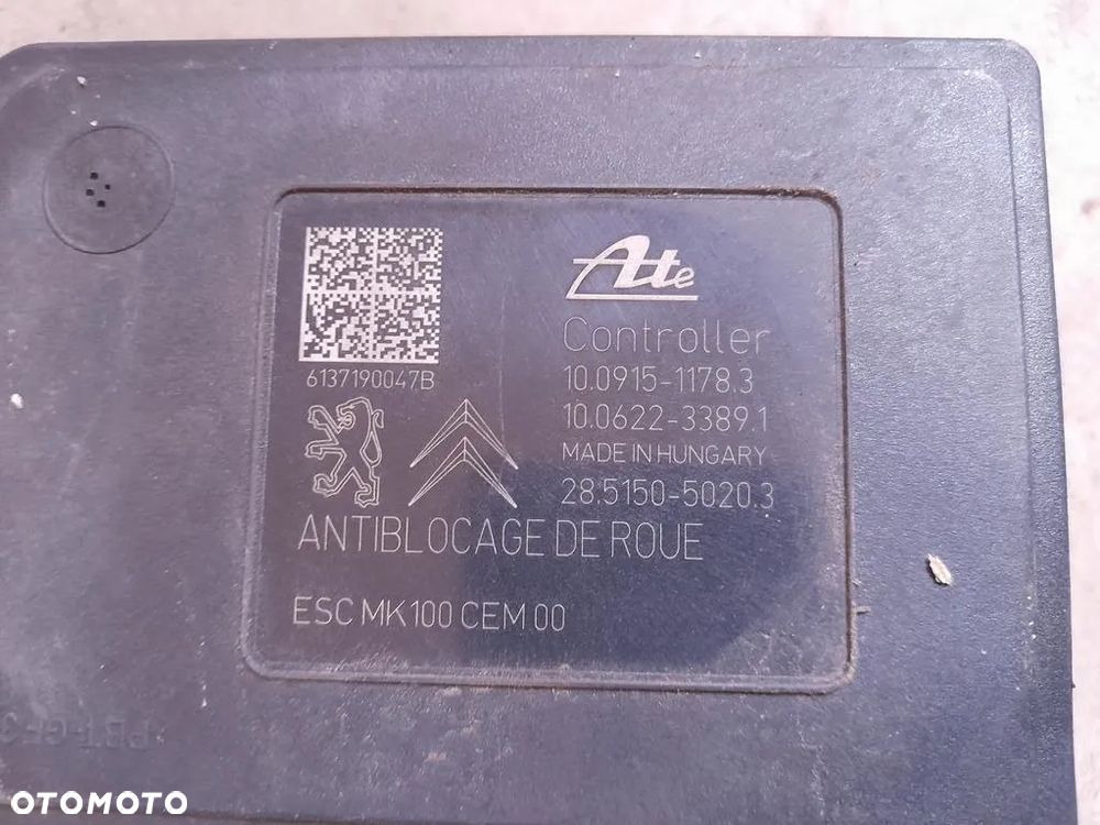 Pompa ABS Peugeot 208 I 12- 9806891780 - 4