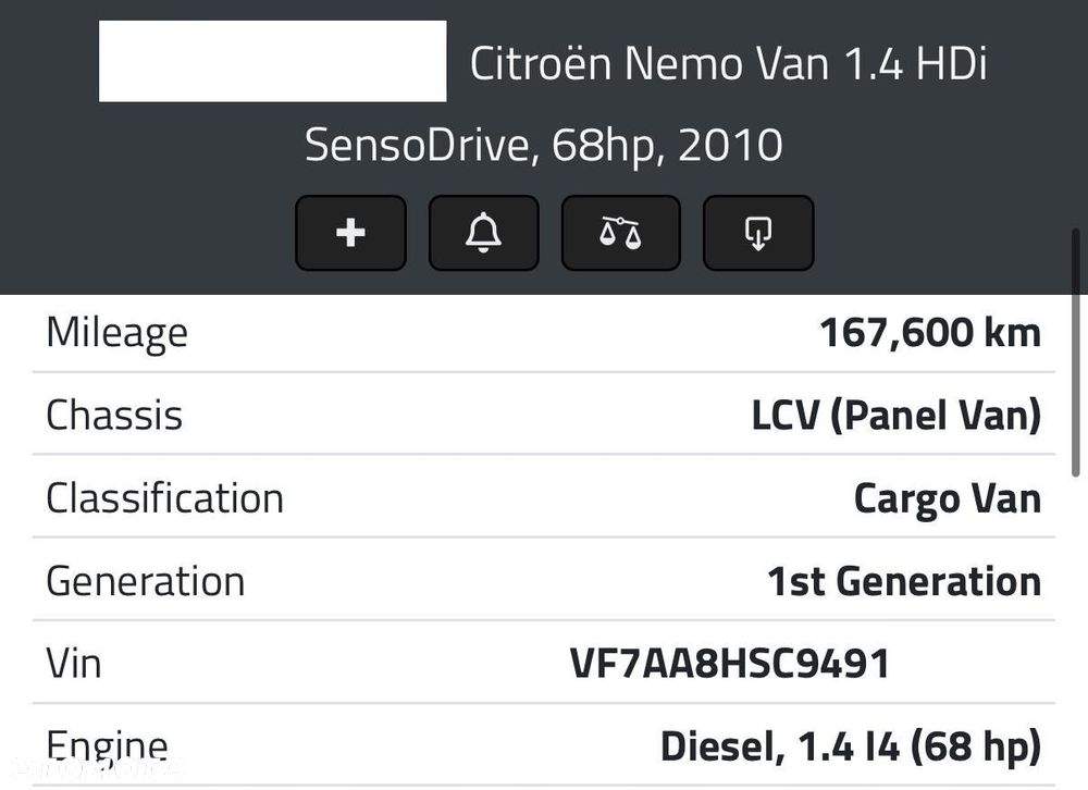 SILNIK Citroen Nemo Peugeot Bipper Tapee 1.4 HDI 68KM diesel kompletny 8HS - 4