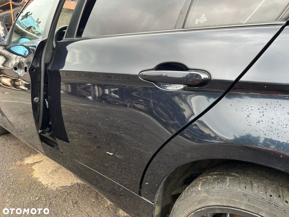 BMW E90 DRZWI TYŁ LEWE CARBONSCHWARZ - 2
